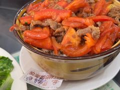 番茄炒牛肉蒸饭-荔园小馆(园岭新村二期店)