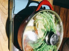 年糕五花肉火锅-花腰餐吧Bistro烧烤 傣味(传媒大学店)