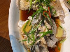 清蒸翘嘴鱼-古道村落(温汤店)