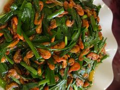 韭菜炒河虾-途肴·老农饭庄(百里峡店)