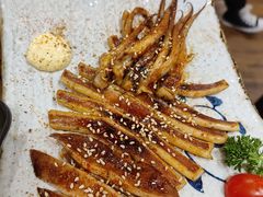 现烤整只大鱿鱼-小川洋风料理(街道口店)