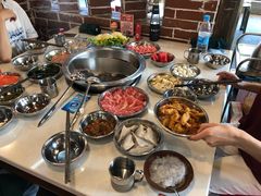 自助取餐区-憨铁匠老火锅(龙岗万科里店)