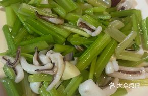 Squid with Celery