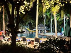 酒店内泳池和温泉-海口喜来登酒店