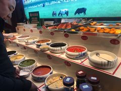 自助调料区-津门羊大爷·铜锅涮肉(黄河道店)