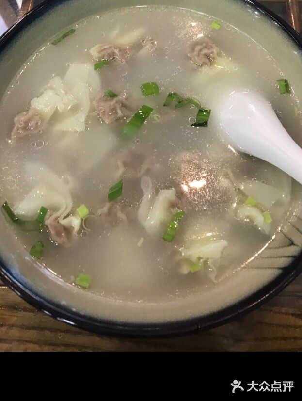 草桥清真牛肉锅贴扁食店牛肉馄饨图片