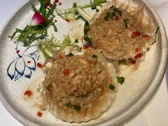 蒜蓉粉蒸扇贝-卯时·龙光雅宴·精致锡帮菜(惠山古镇店)