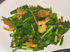 韭菜苔炒河虾-湖里春风·淮扬菜(丽泽天街店)