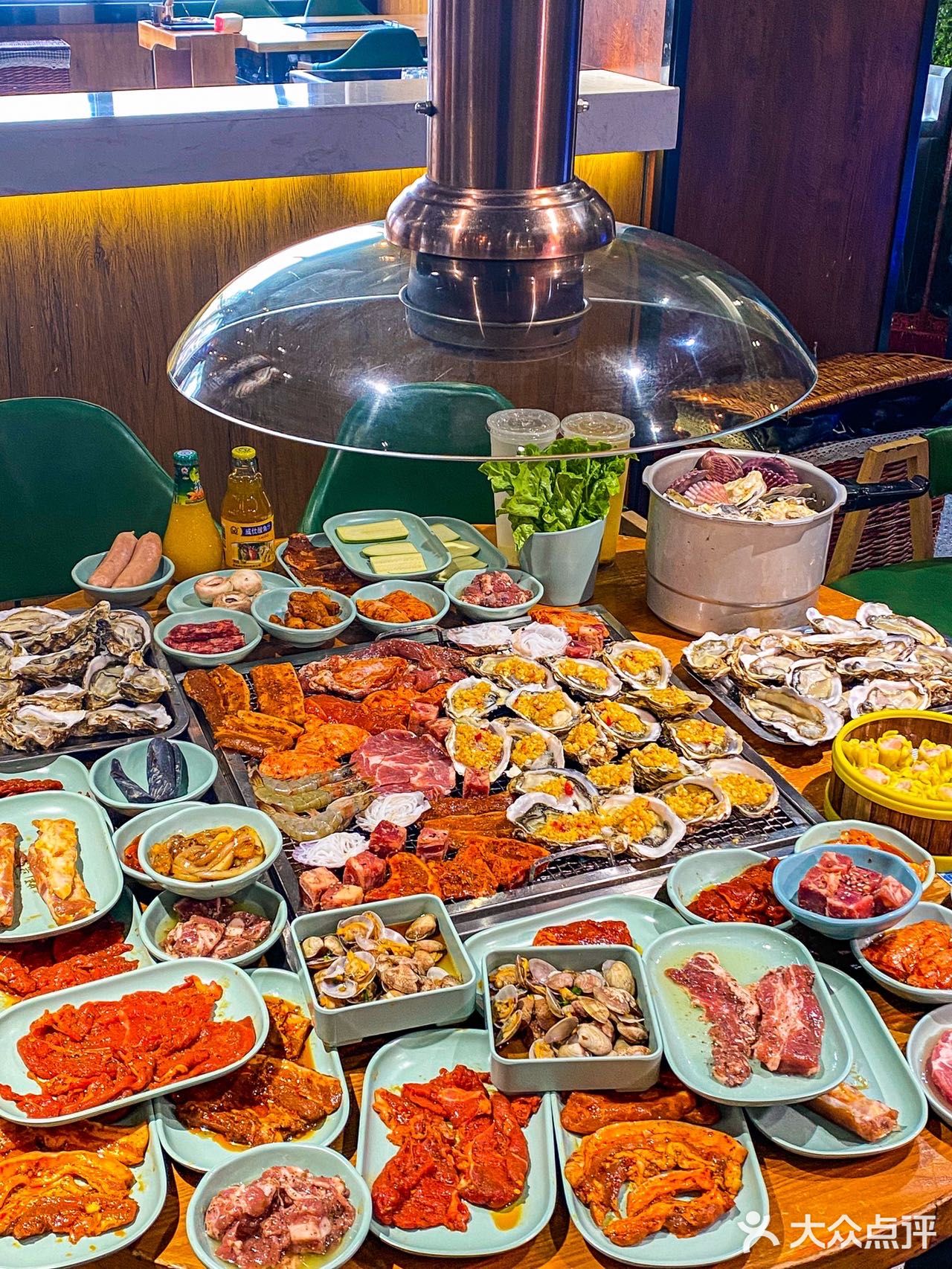 团建聚餐就去这家自助吧‼️生蚝烤肉不限量
