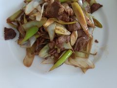 葱爆羊肉-金家老三饭庄(常营店)