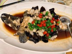 青花椒油泼老虎斑-开海·红岛海鲜虾水饺(石老人店)