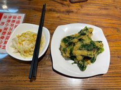 小白菜土豆泥-韩师傅老大同刀削面(北苑路店)