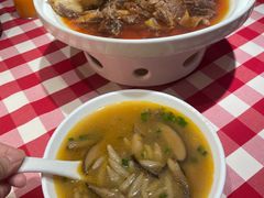 蘑菇汤莜面鱼鱼-西贝莜面村(当代商城店)