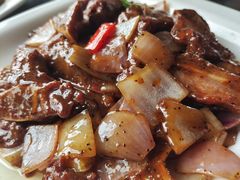 葱爆黑椒猪排-丽华园(汉阳龙阳店)