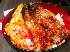 鳗鱼鲜蔬杂锦天丼-名代宇奈备长炭烧鳗鱼居酒屋