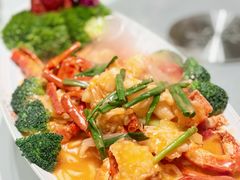 姜葱意面焗小青龙-银灯食府(丽丰国际中心店)