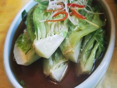 白灼罗马生菜-恭敬李·烤鸭(天坛北门店)