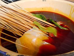 -拈签一笑黄牛肉辣卤串串