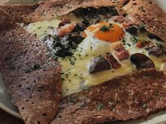 鸡蛋蘑菇熏肉荞麦可丽饼-RAC BAR(安福路店)