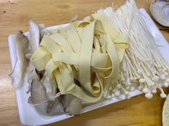 涮烤金针菇干豆腐-农民烧烤(延边社区店)