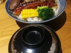 牛肉鳗蒲烧双拼饭-渔寿司·日本料理(艾尚天地店)