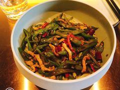 豆角丝炒肉拌转百刀-日上三甘(三里屯店)