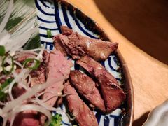 微烤鸡肝（盐麻油）-九州酒场ひこぞう(1号店)