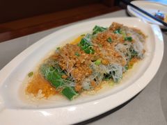 蒜蓉粉丝蒸秋葵-四川饭店(长白店)