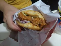 香辣鸡腿堡-塔斯汀中国汉堡(江宁万达店)