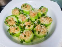 金银蒜泥蒸丝瓜-大头唛·啫鸡煲.粤菜.专门店(289艺术园区店)