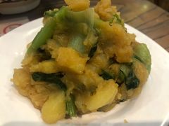 小白菜土豆泥-韩师傅老大同刀削面(北苑路店)