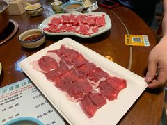 手切鲜羊上脑-竹叶涮肉坊(总店)
