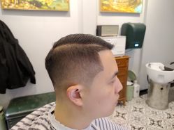 -595barbershop美式油头
