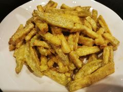咸蛋黄炒茄子-湘肠香火锅店(团结湖店)