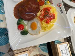 菲力牛排意大利面-卜秀铁板烧(食通天美食广场店)