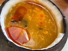 酸辣龙虾海胆蟹肉老椰盅-北京柏悦酒店·锦庭餐厅Dining Room