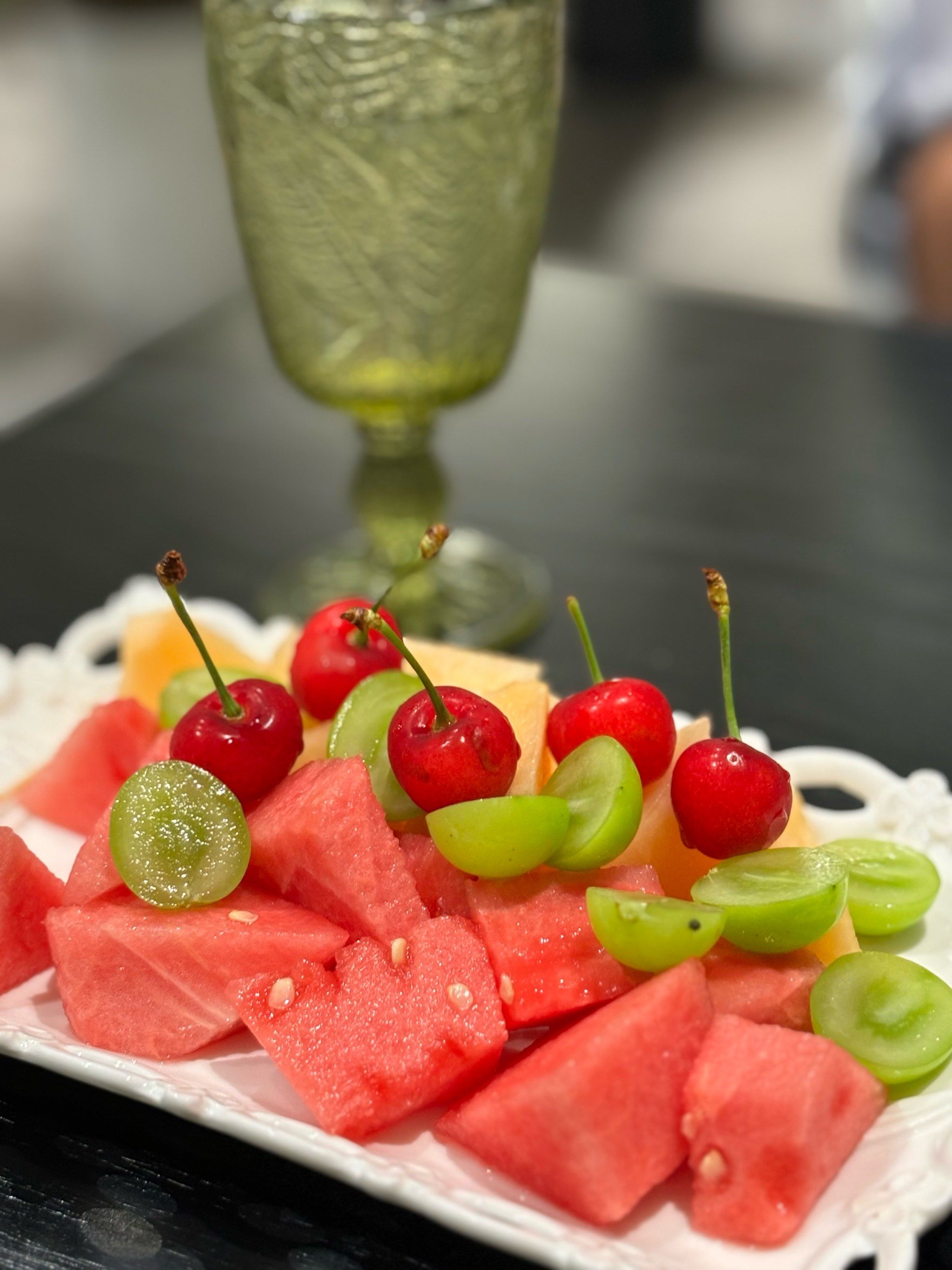 水果拼盘:今日鲜果满满