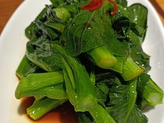 白灼嫩菜心-十二点·辣椒炒肉(新沙店)