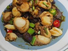 紫山茄拌扇贝-味莊·青岛菜(石老人店)