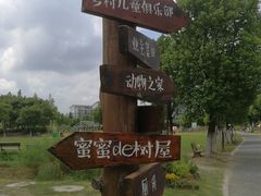 -田园东方蜜桃村的田野营地