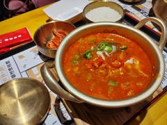 嫩豆腐辣汤-小韩屋韩国料理(上海湾店)