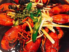 鲜椒仔姜小龙虾-小河盐帮·私家菜·烤鸭(三元桥·霄云路店)