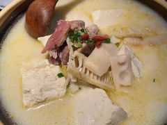 咸肉炖嫩笋尖-老阿爸鲜鱼土菜(昆山花桥店)