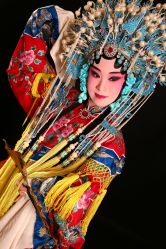 -胭脂猫京剧摄影