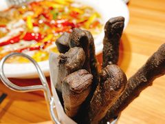 蘸汤吃的黑油条-太二酸菜鱼(福州泰禾店)