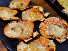 烤扇贝-烧蠔帮·生蚝海鲜牌档(观海店)