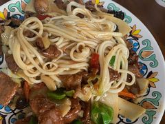 -歹歹的加个面过油肉拌面