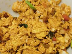 香醋炒土鸡蛋-荆九爷爆炒桥头三嫩(夫子庙店)