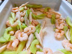 蔬菜虾仁-杭州久泰饭店·摩卡花园