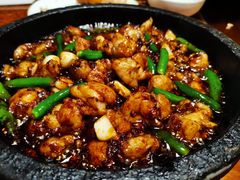 石锅沸腾牛蛙饭-绿茶餐厅(华联万柳店)